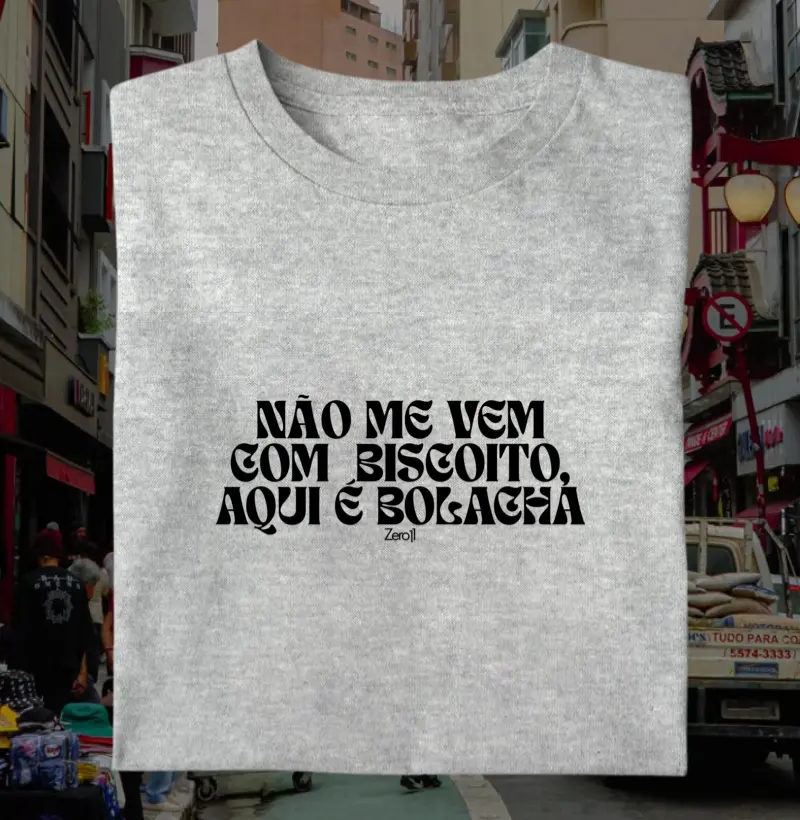 É bolacha!