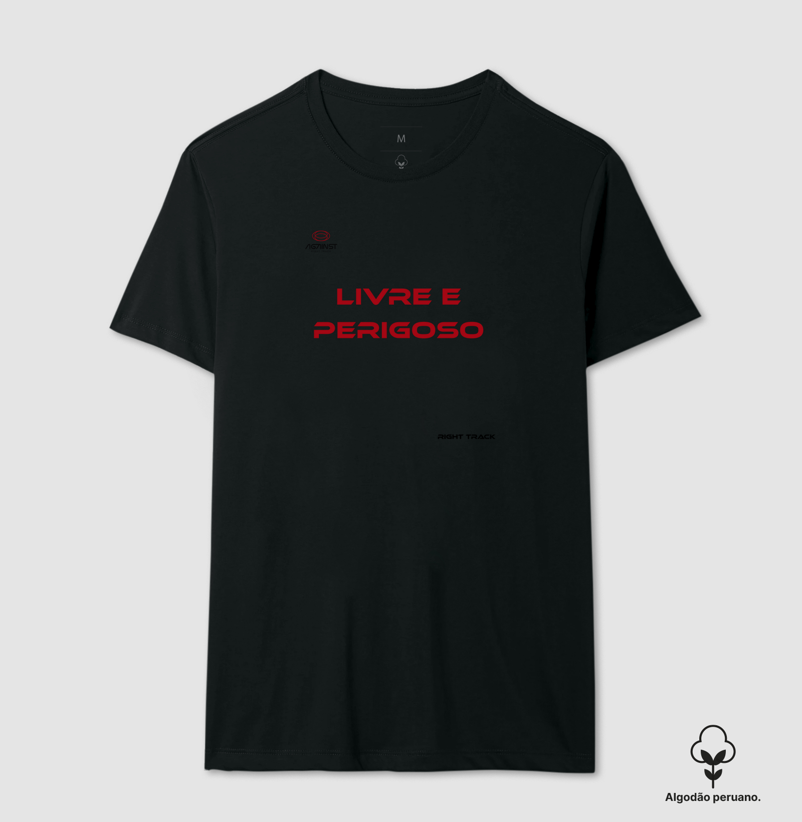 Camiseta Livre e Perigoso