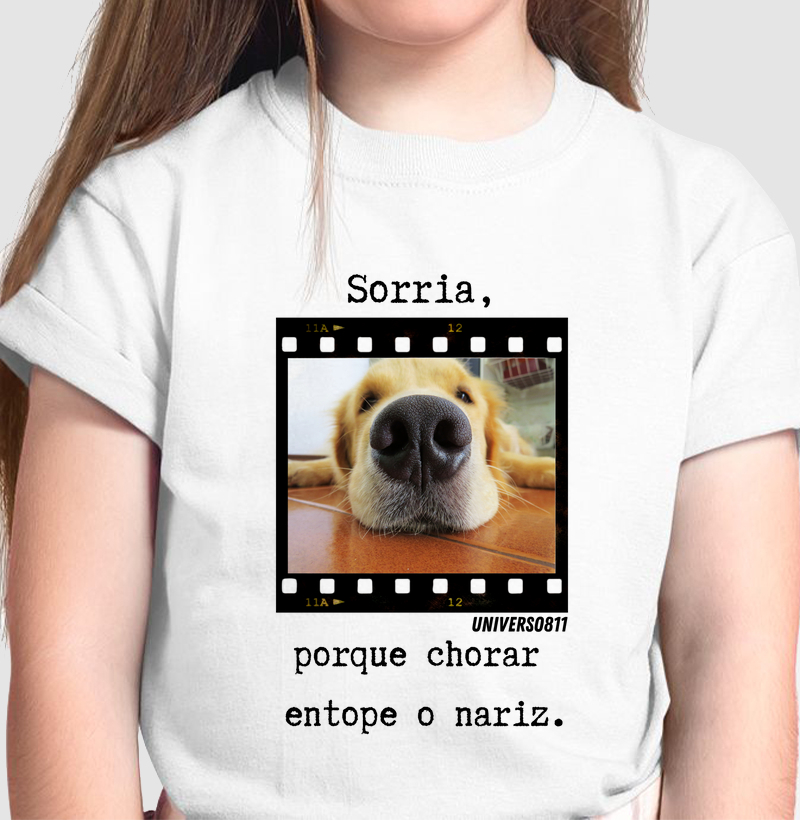 CAMISETA INFANTIL - SORRIA