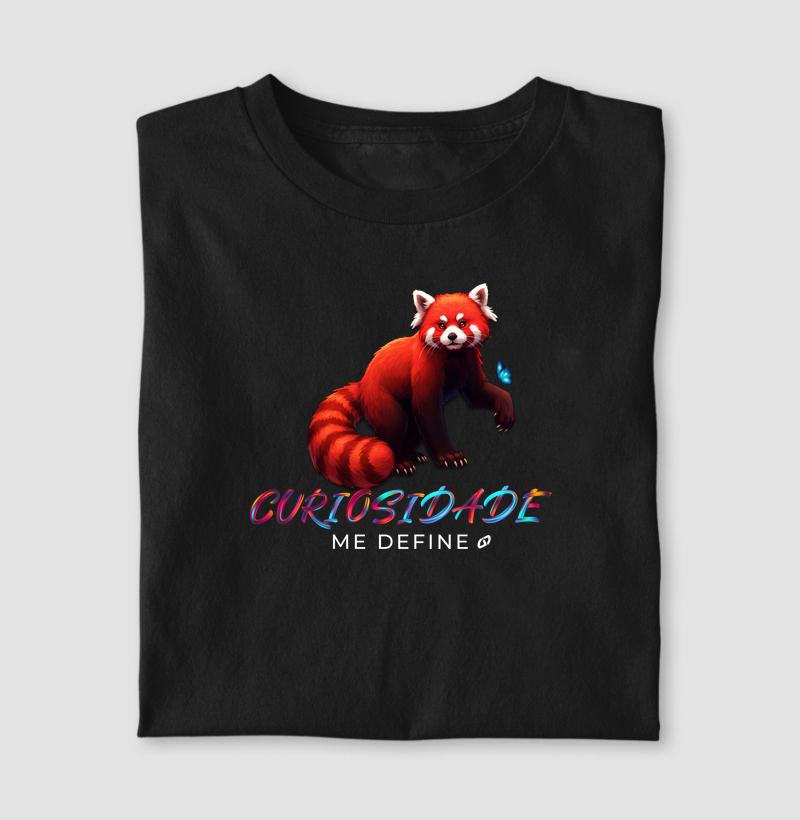 Panda-Vermelho - "CURIOSIDADE ME DEFINE"