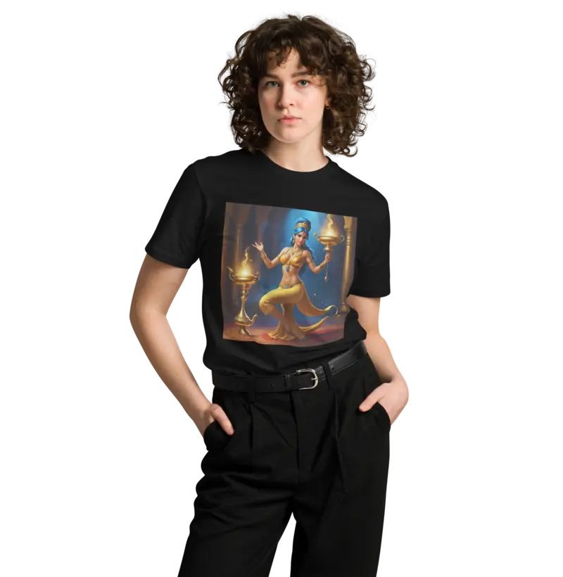 Faça um Pedido: Camiseta Arquétipo Gênio da Lâmpada - Adquira a Sua!
