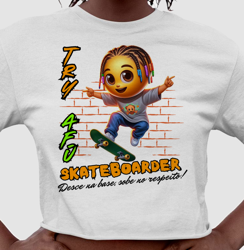🔥🛹 Cropped Try Afú - Atitude e Conforto no Mesmo Drop! 🔥🛹