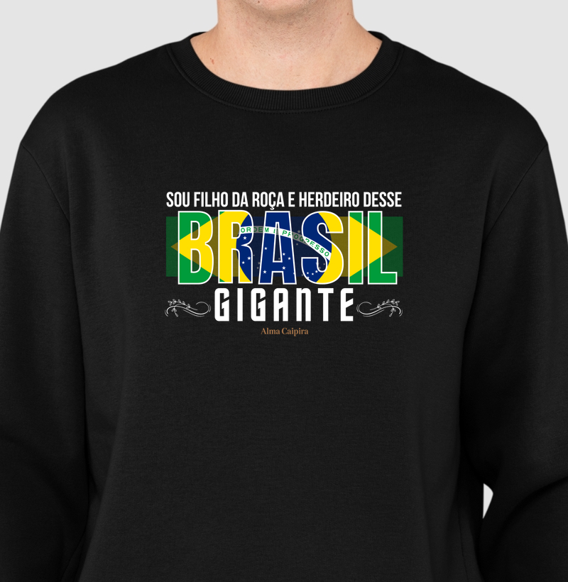 Sou filho da roça, e herdeiro desse Brasil gigante