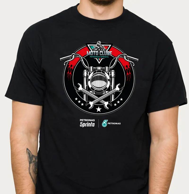 Camiseta Motoclube Flames 