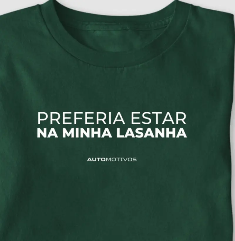 Preferia Estar na Minha Lasanha