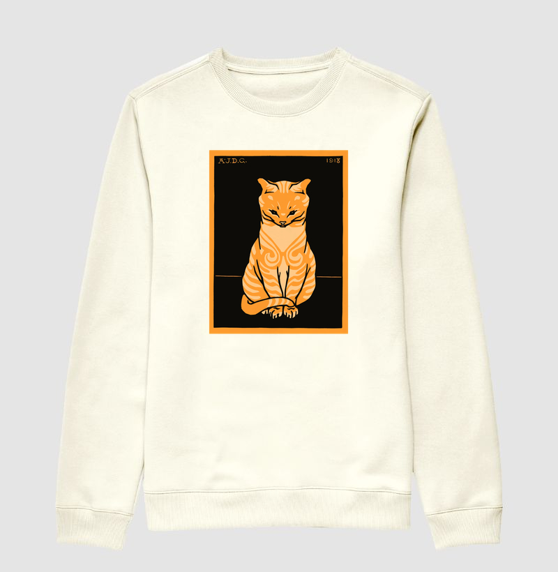 Sitting Cat (1918) - Julie de Graag