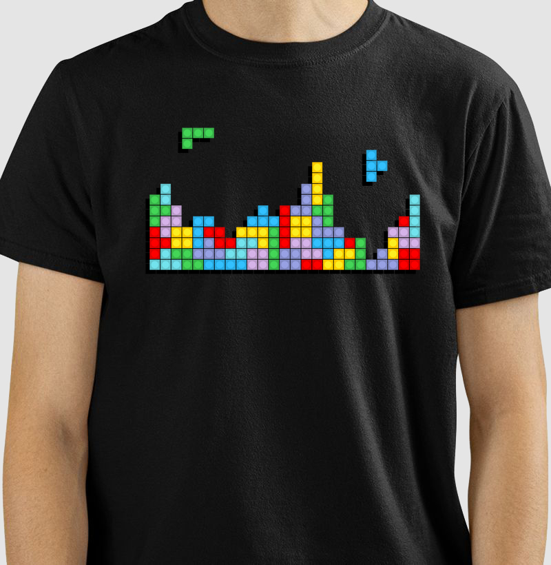 Camiseta Tetris