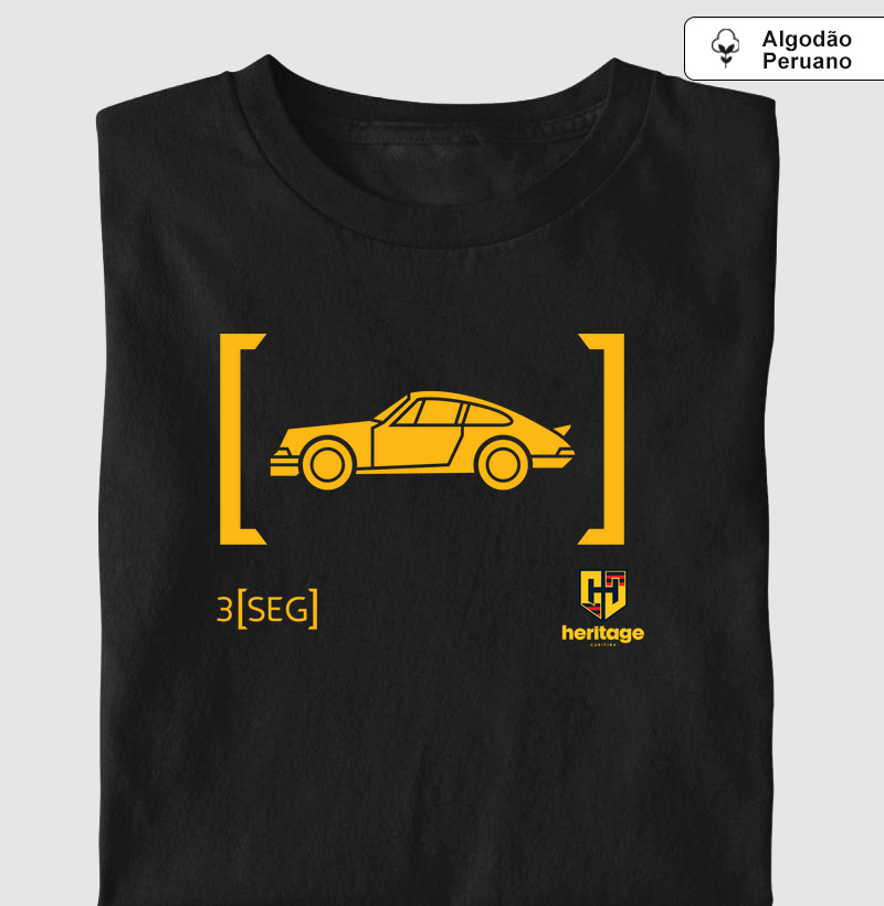 3SEG + HERITAGE Camiseta Algodão Peruano 