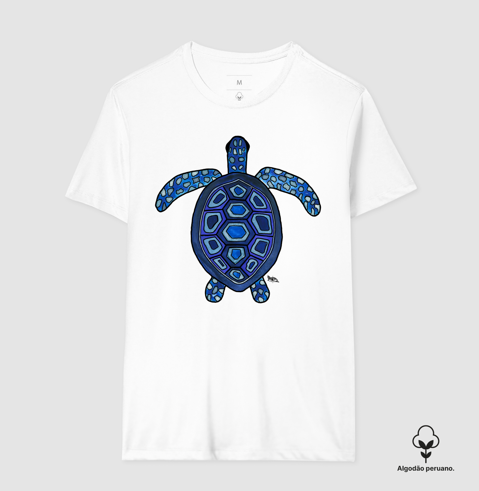 Tartaruga Azul - Aquarela