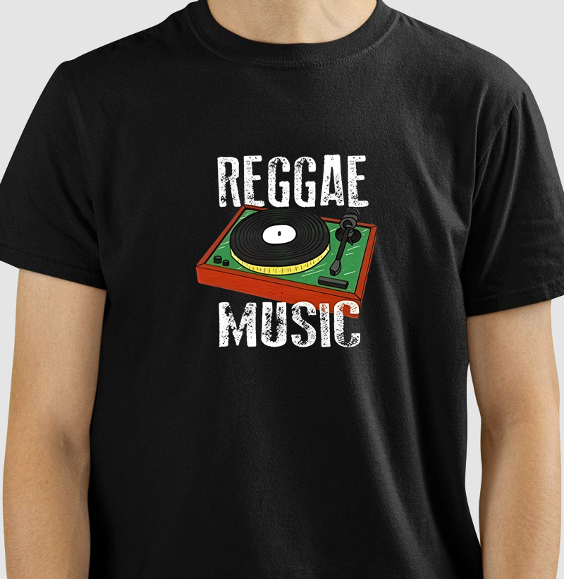 Camiseta Reggae Music