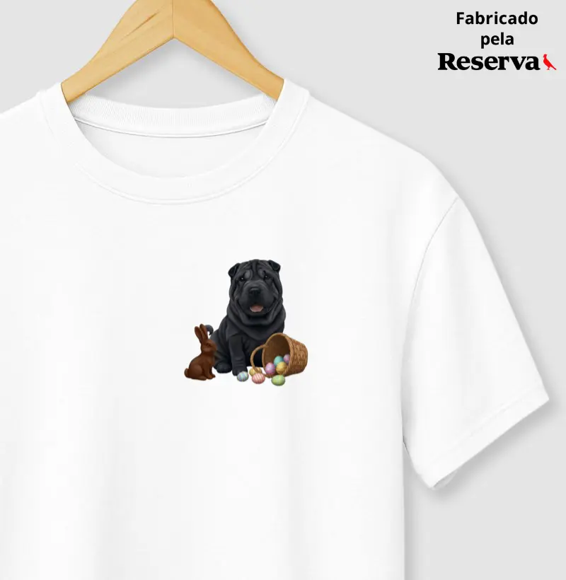 Shar-pei Preto - Páscoa