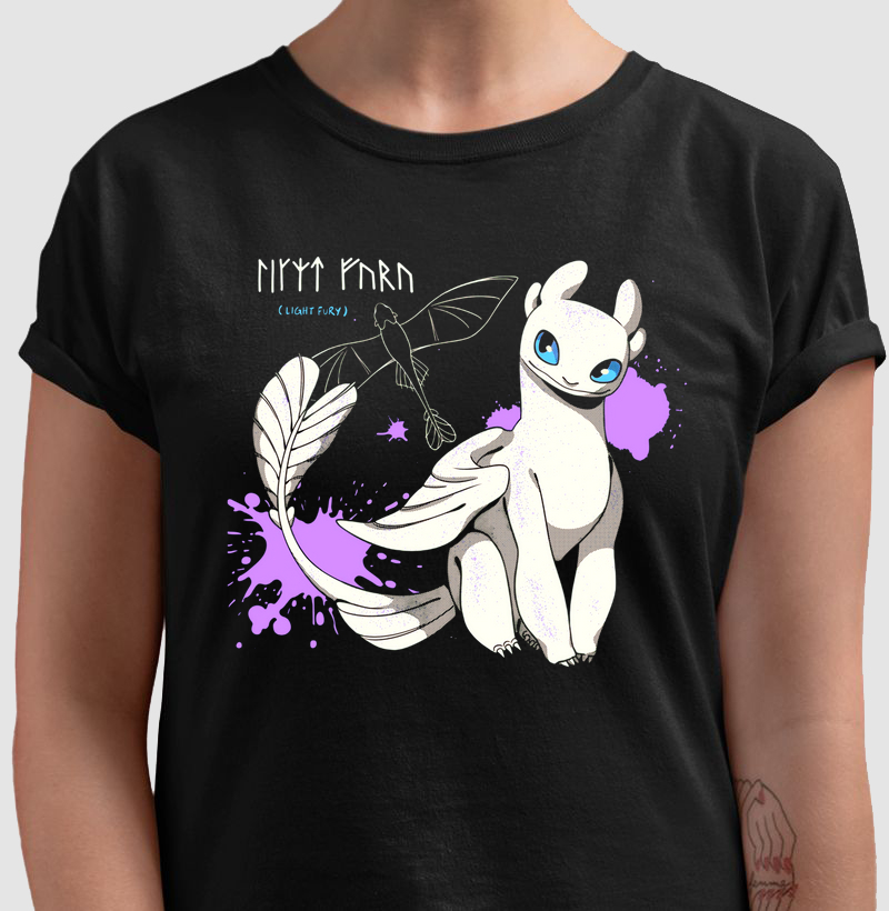 Camiseta Fúria da Luz (Light Fury)