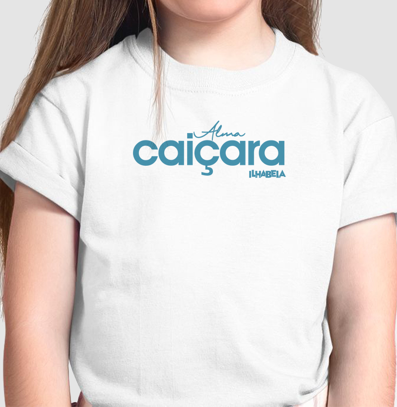 Camiseta Alma Caiçara Ilhabela Infantil