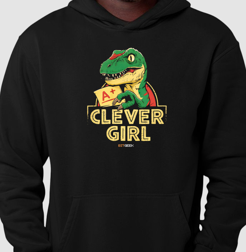 Hoodie Moletom Clever Girl