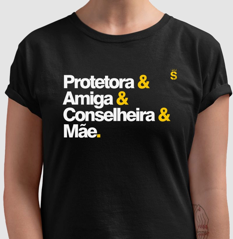 Protetora, amiga, conselheira, mãe