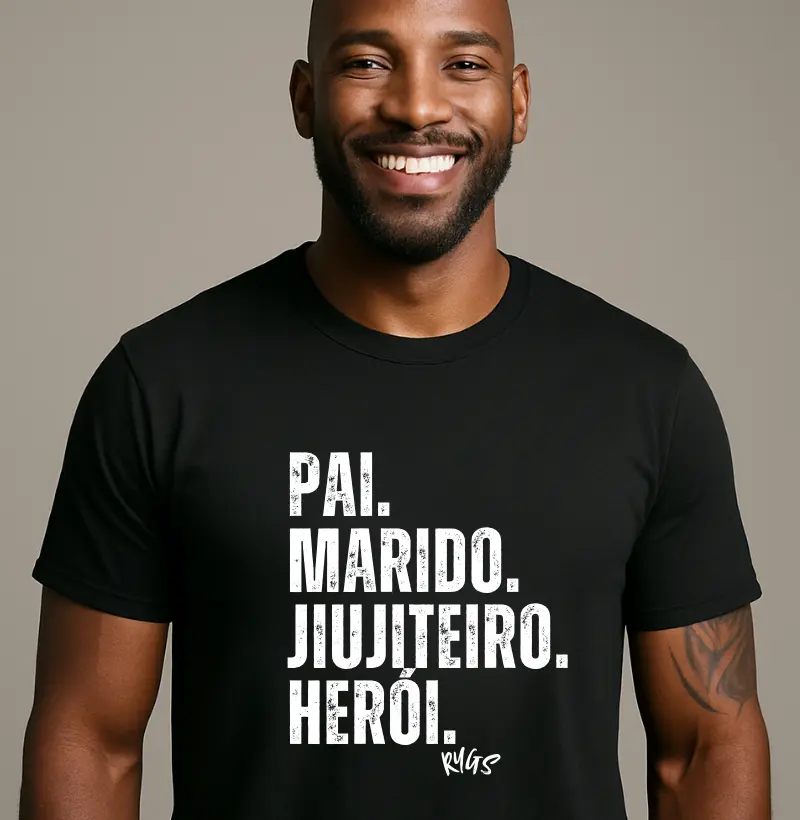 Pai, marido, jiujiteiro. herói.