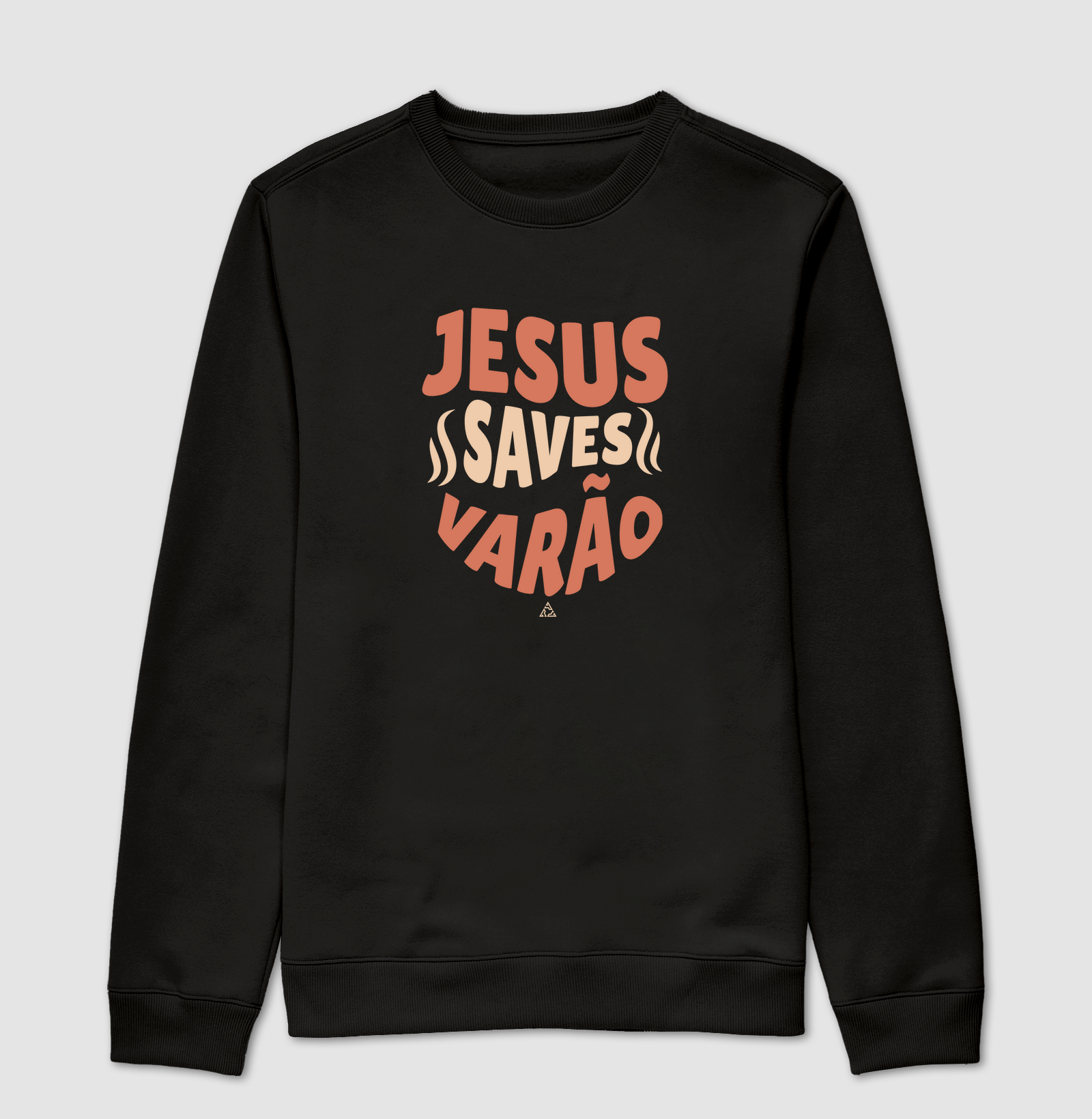HOODIE MOLETOM SLIM "JESUS SAVES VARÃO"