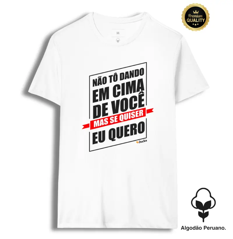 Não tô dando em cima de você