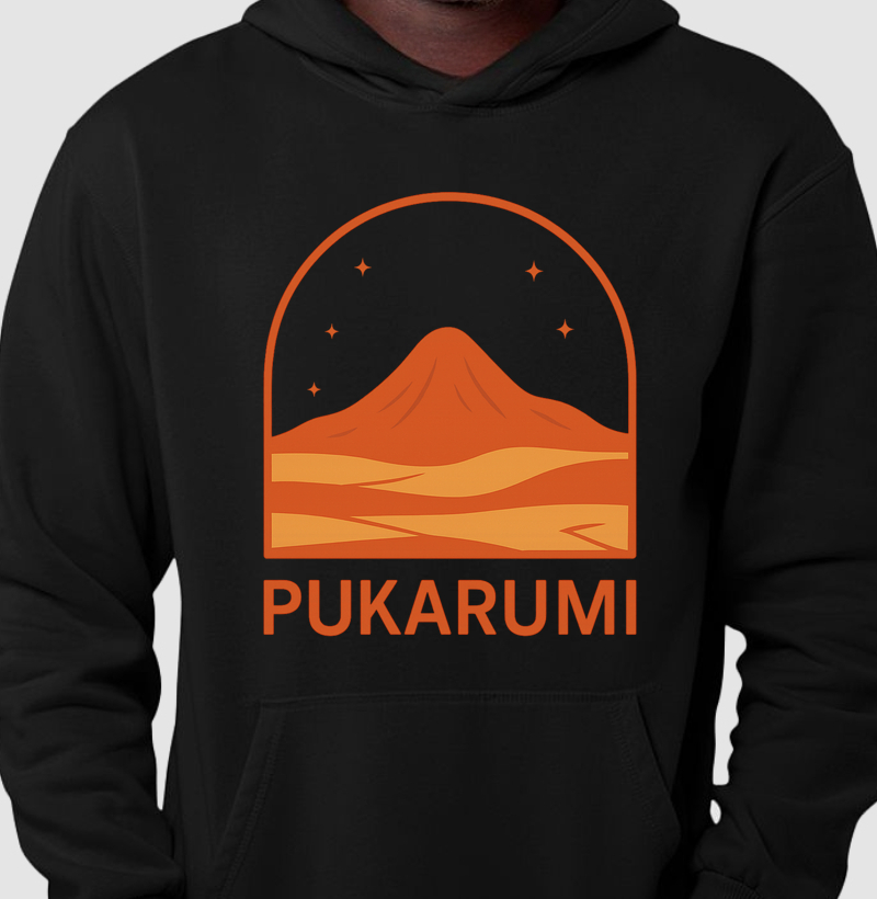 Moletom Unissex Sand Pukarumi com Touca