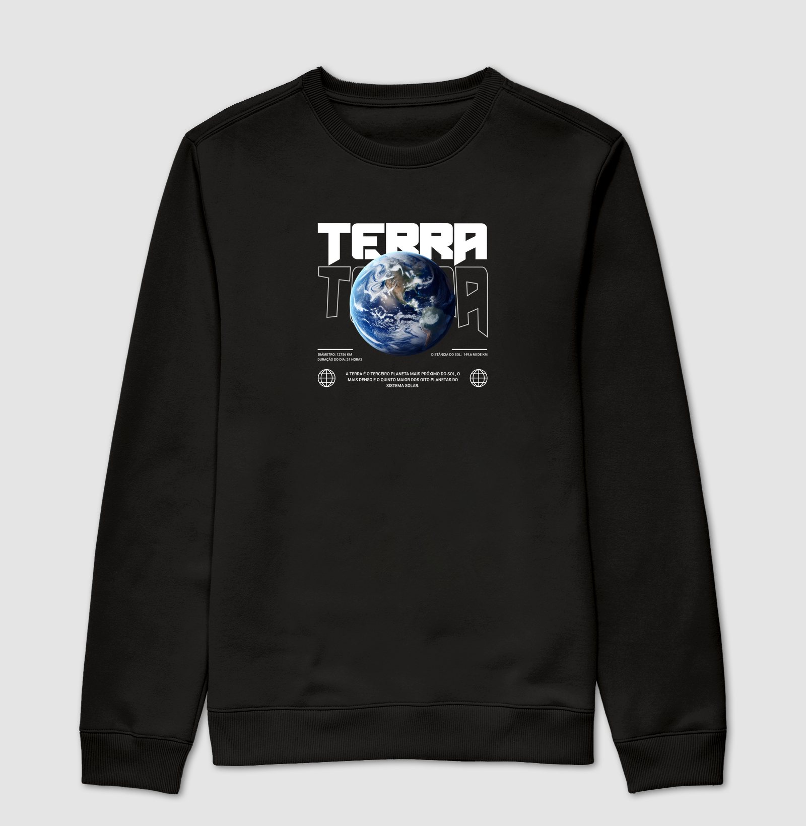 Terra - Suéter Moletom