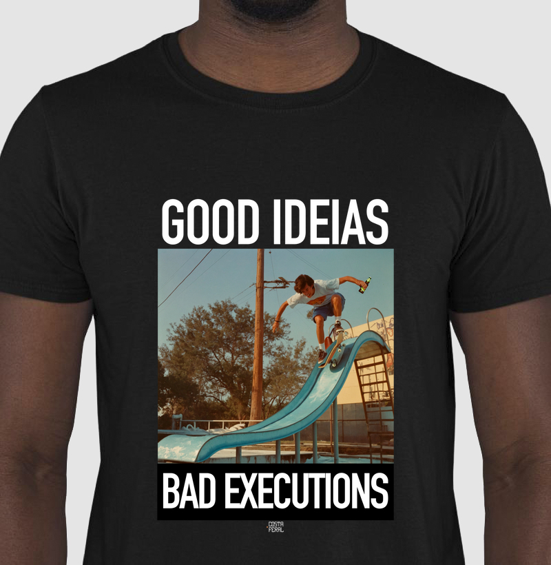 Camiseta Branca - Good Ideias