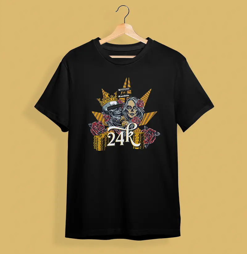 Camiseta Verdivita 24k