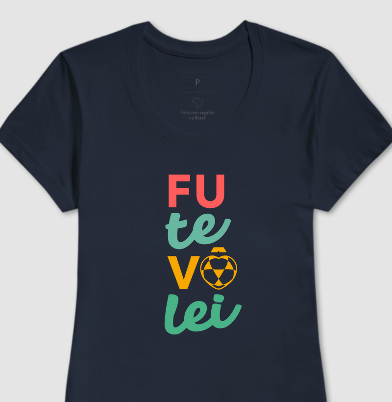FTVinVERSO | Baby Look | Futevôlei