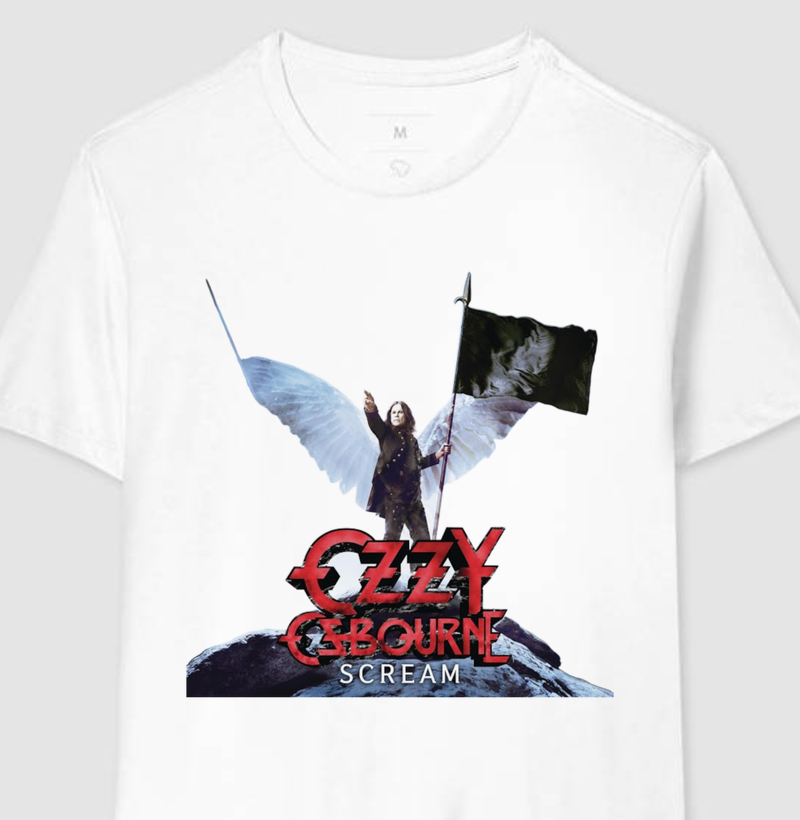 Camiseta Ozzy Osbourne - Scream