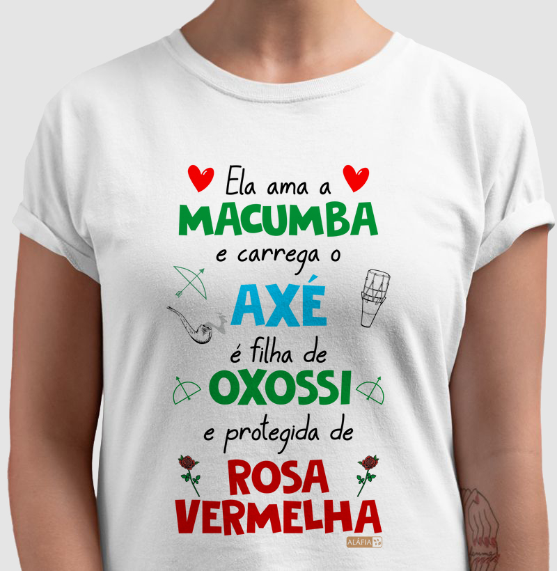 Ela Ama Macumba - Oxossi e Pomba Gira Rosa Vermelha