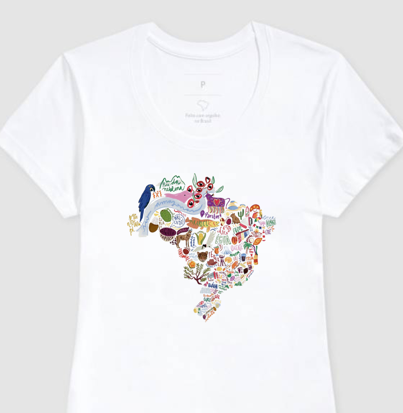 Camiseta Alma do Brasil