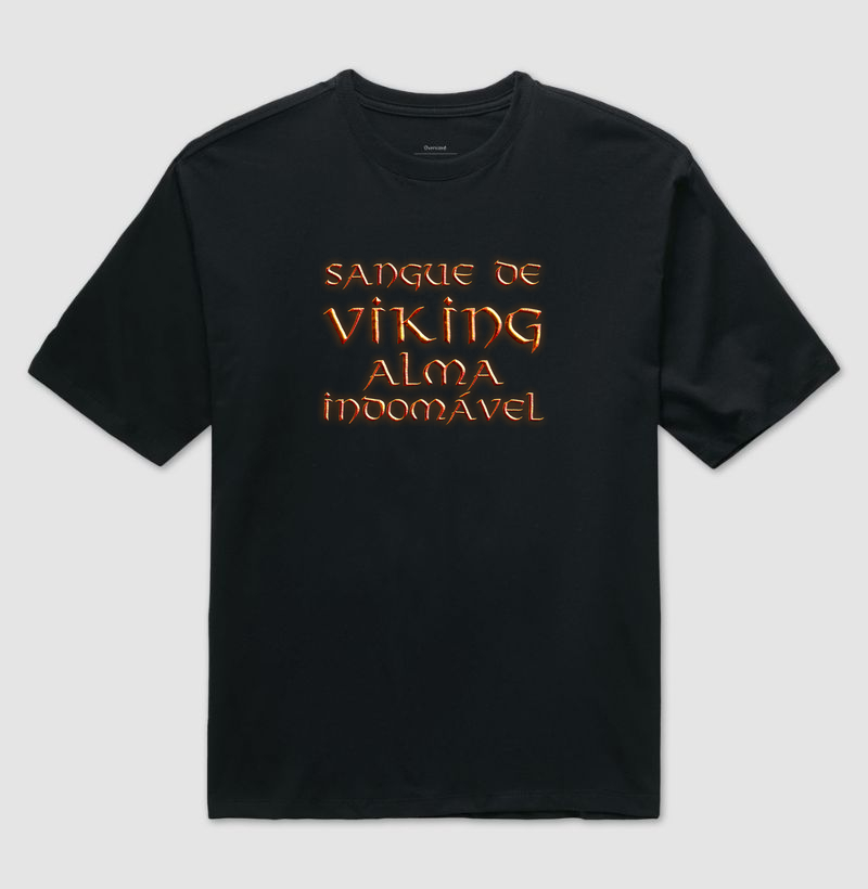 Frase sangue de Viking alma indomável