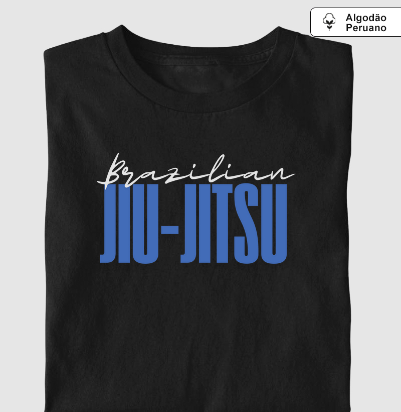 Camiseta Brazilian Jiu-jitsu - Algodão peruano