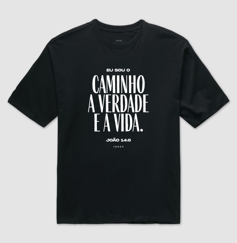 Camiseta Oversized João 14:6