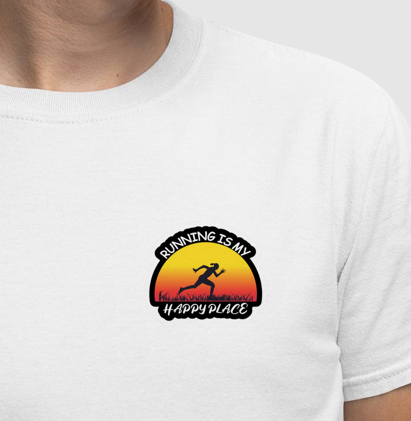 Camiseta Running is my Happy place