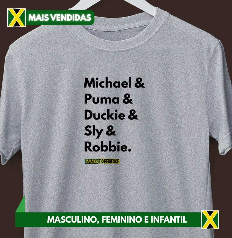 Michael & Puma & Duckie & Sly & Robbie. 