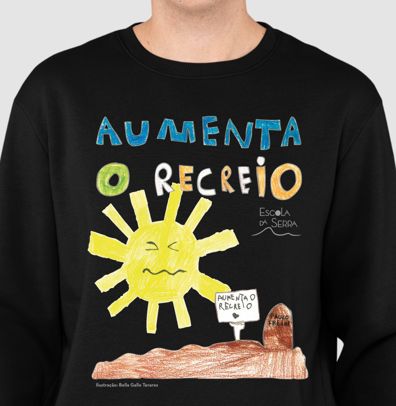 Aumenta o Recreio - Suéter