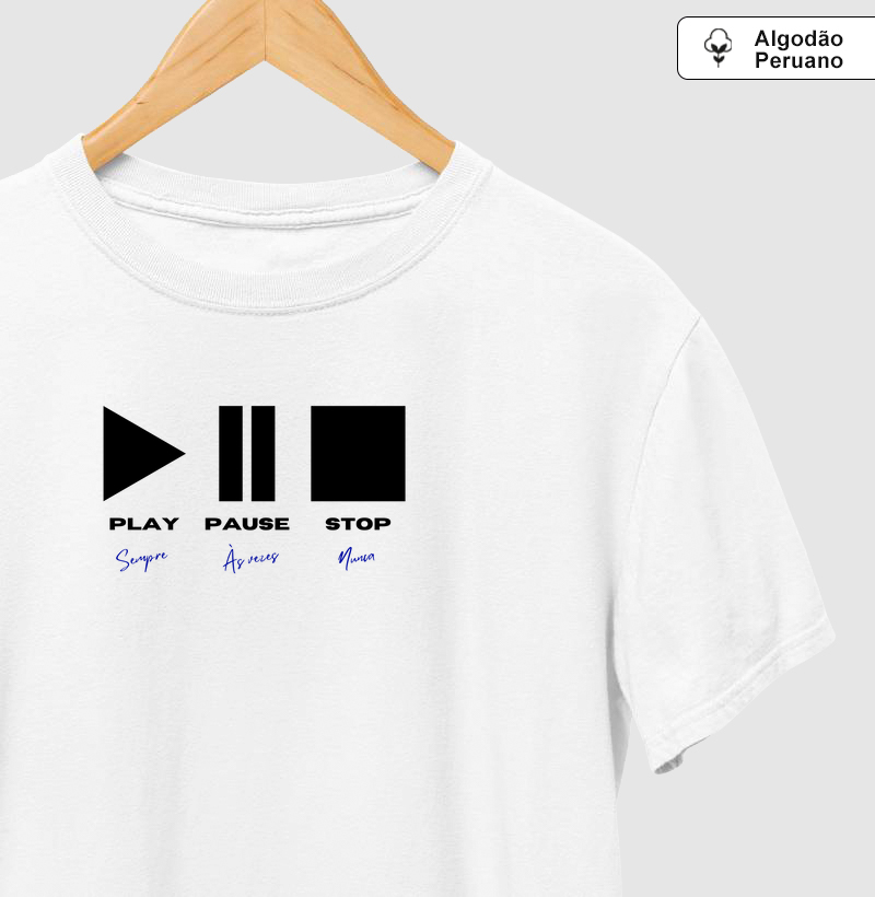 Stop Nunca - Algodão Peruano