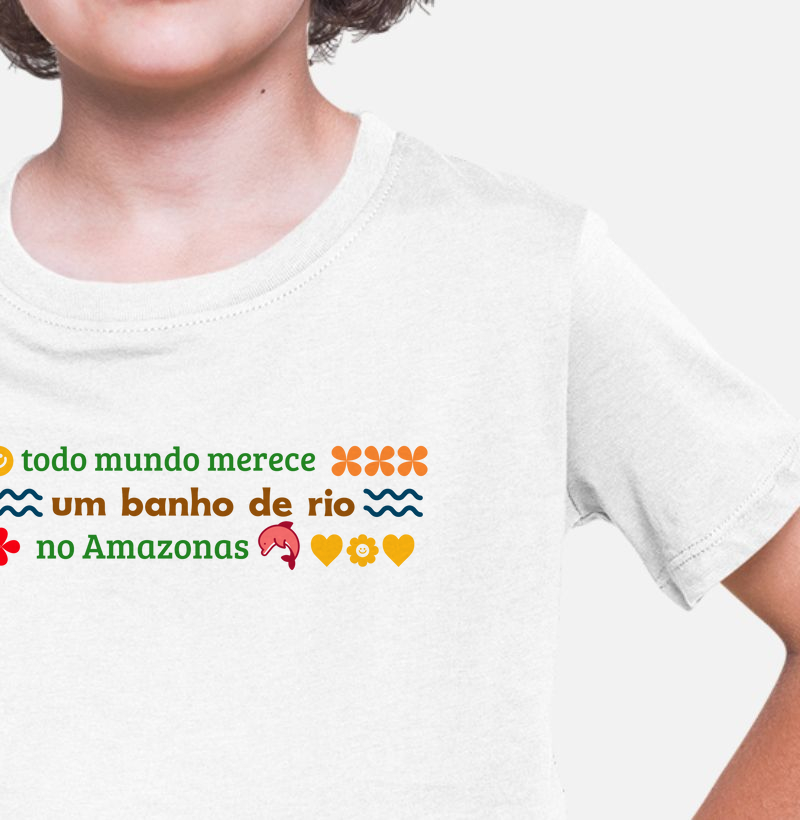 Todo mundo merece um banho de rio