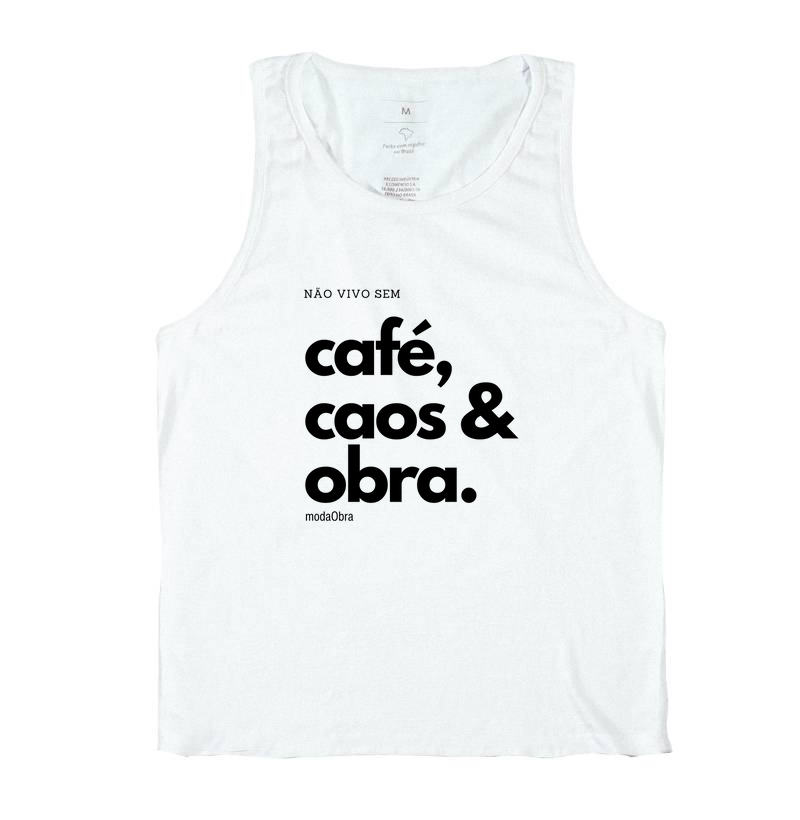 Café, caos e obra.