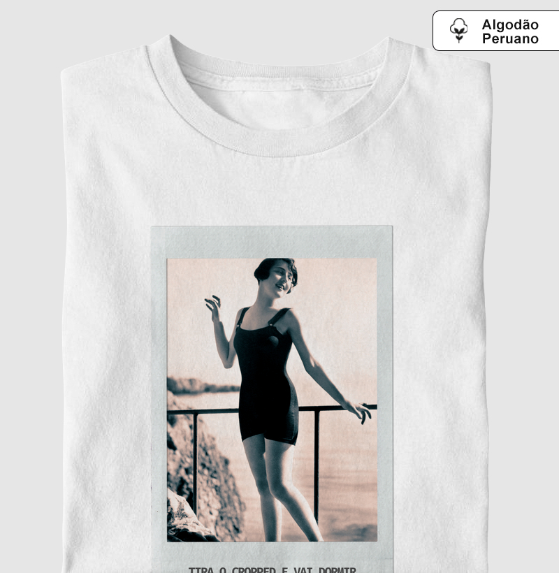 Camiseta Algodão Peruano (pode dormir) Legalizando 