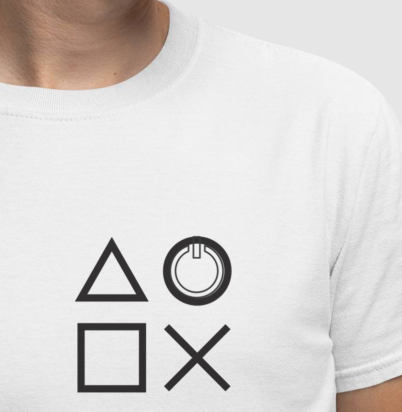 Camiseta Game On | 100% algodão
