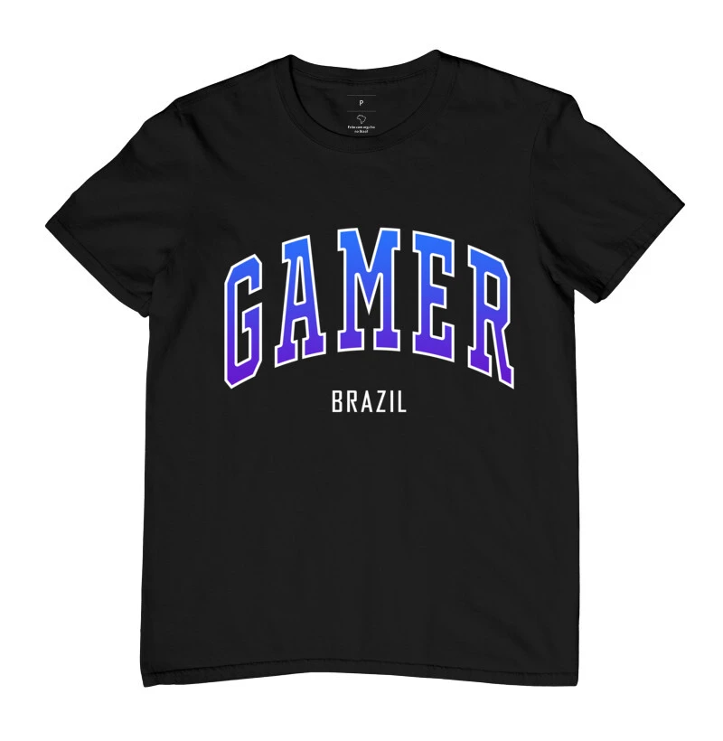 Camiseta Gamer Brazil