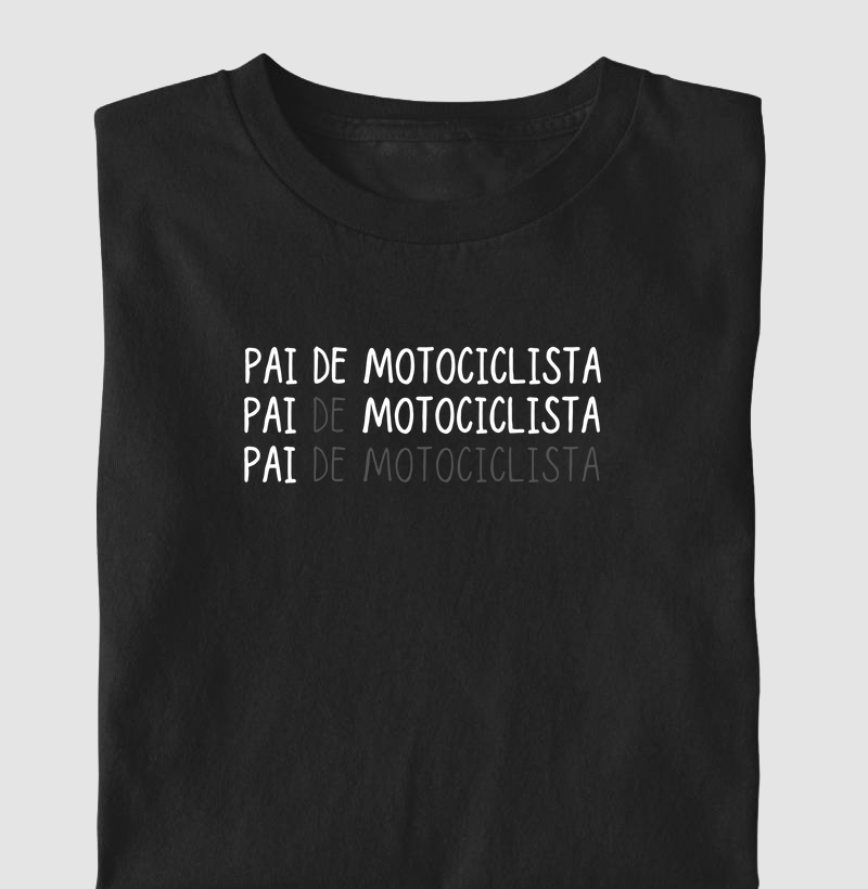 Pai de motociclista