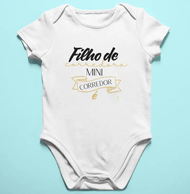 Filho de Corredora Mini Corredor é