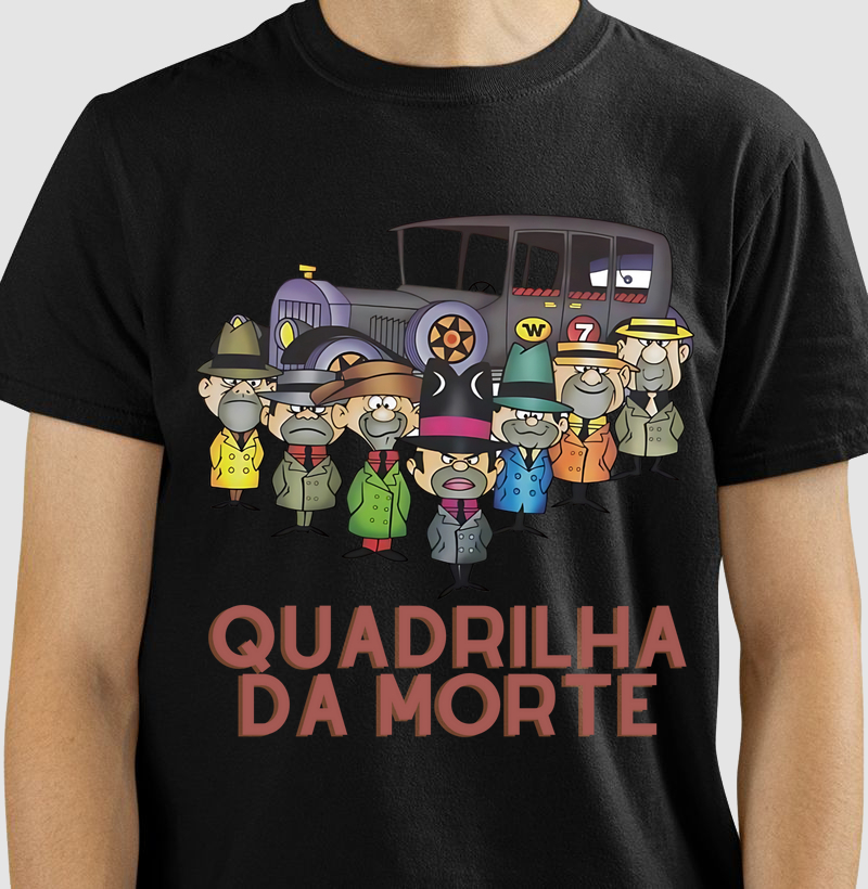 Camiseta Quadrilha Da Morte