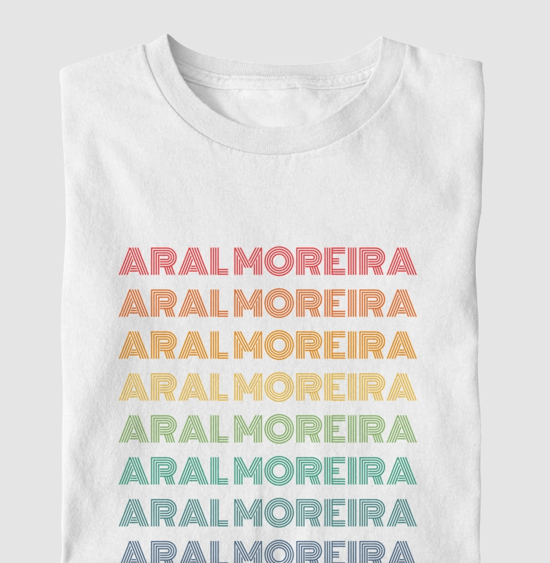 Aral Moreira Letreiro Retrô
