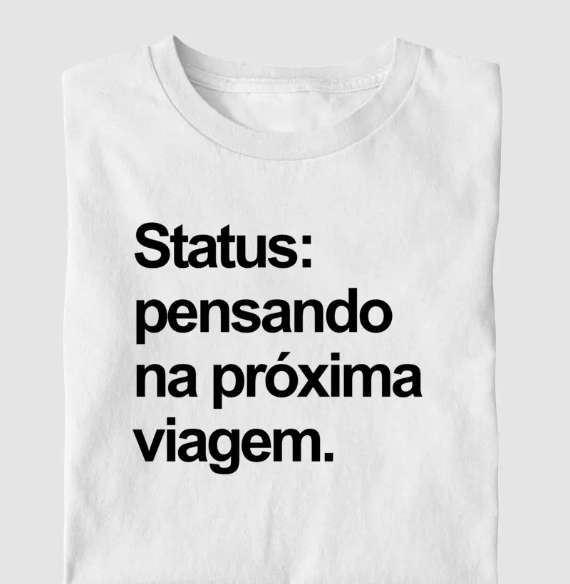 Pensando na próxima viagem