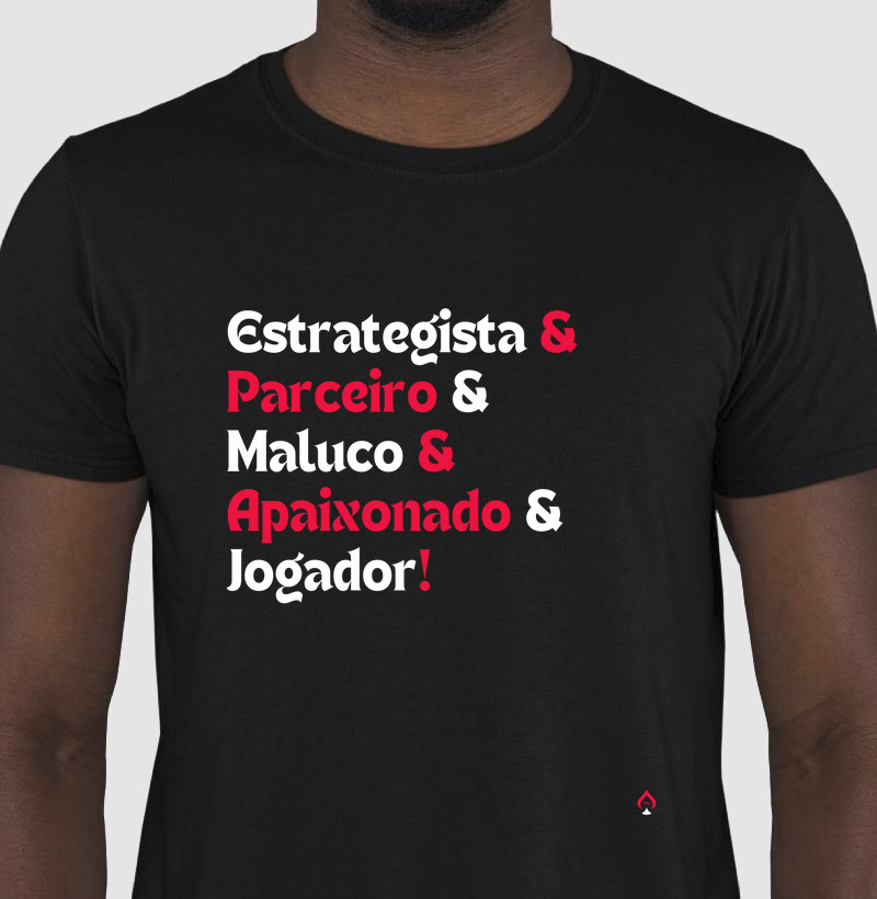 Camiseta "Essência do Jogador"