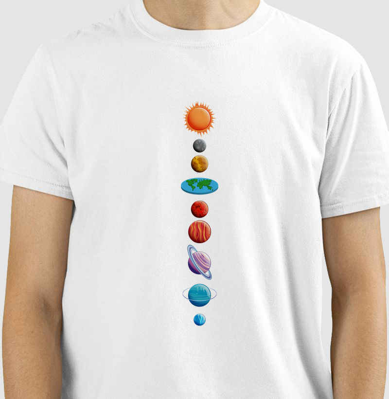 Sistema Solar -Terra plana 