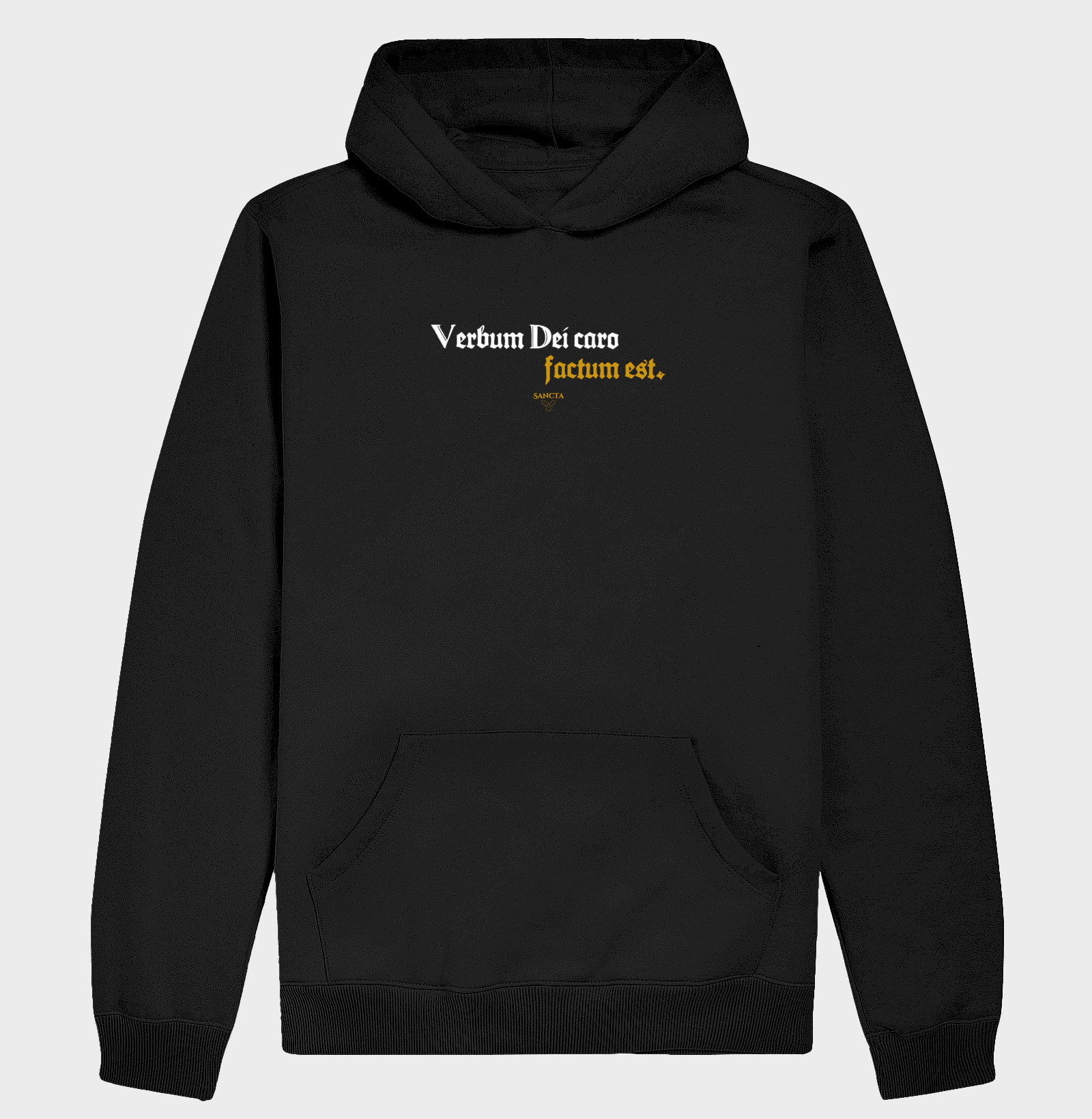 Verbum Dei caro factum est. "O Verbo de Deus se fez carne."
